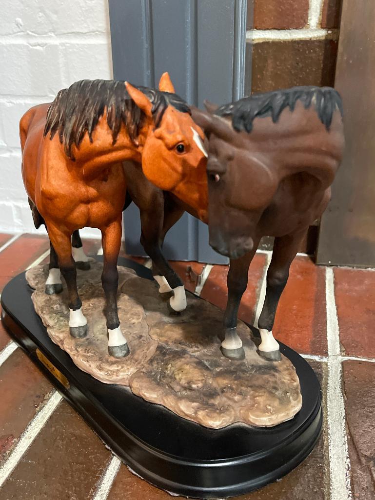 Composite Santini Horse Figure