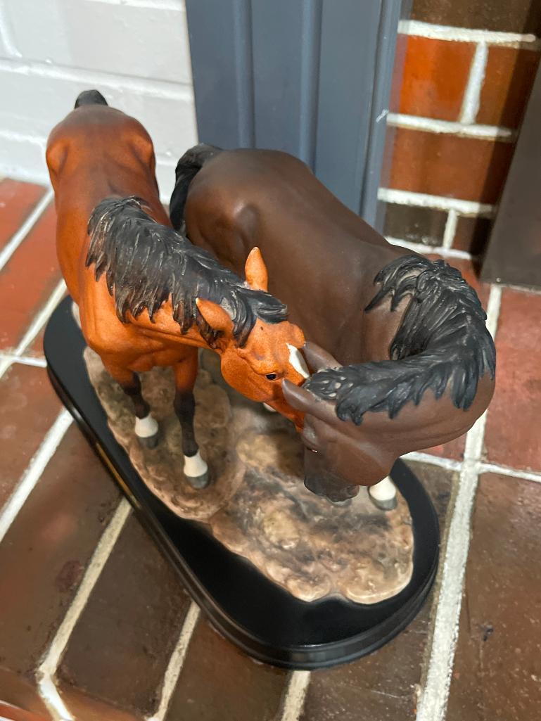 Composite Santini Horse Figure