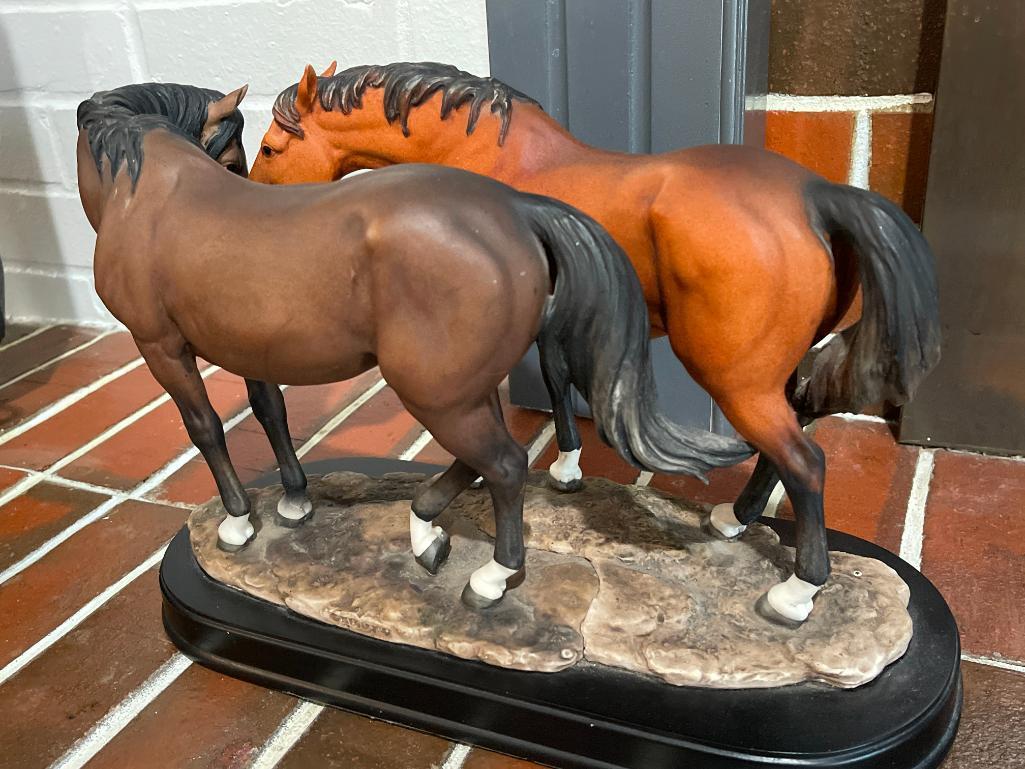Composite Santini Horse Figure