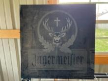 Jagermeister Logo Etched in Tile
