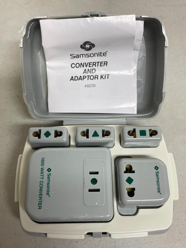 Samsonite Converter and Adaptor Kit