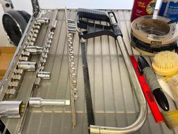 Garage Tool Shelf Lot