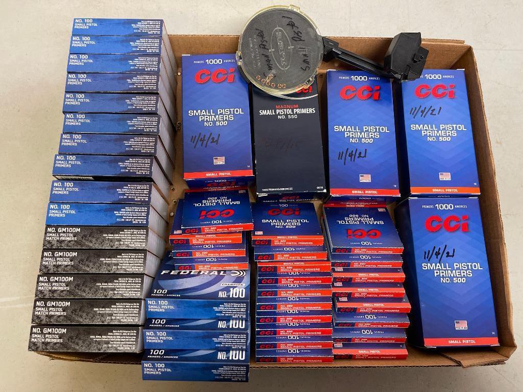 Group of Small Pistol Primers