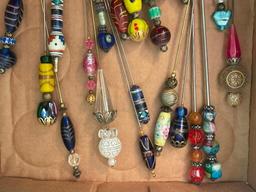 Group of Decorative Hat Pins
