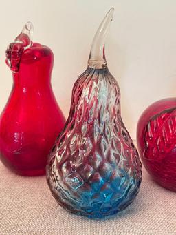 Group of Glass Paperweights