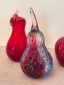 Group of Glass Paperweights