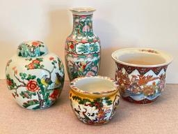Collection of Asian Themed Decor