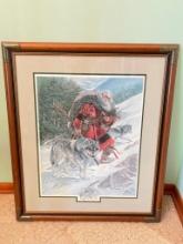 Framed Glen Barnes Print - Artist Signed and Numbered