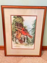 Framed Glen Barnes Print - Artist Signed and Numbered