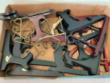 Group of Plate Stands
