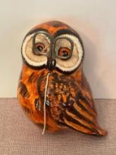 Vintage Babbacombe Wall Hanging Ceramic Owl String Holder