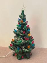 Vintage Ceramic Christmas Tree