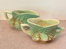 Vintage McCoy Sugar and Creamer