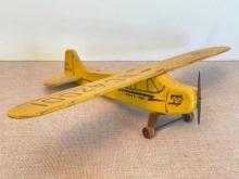 Vintage Wooden Piper Cub Airplane