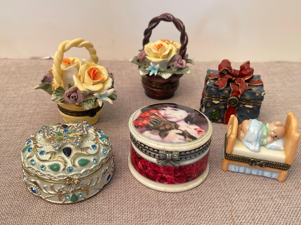 Group of Trinket Boxes
