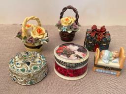 Group of Trinket Boxes