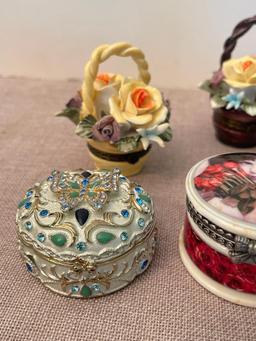 Group of Trinket Boxes