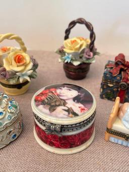 Group of Trinket Boxes