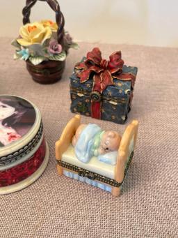 Group of Trinket Boxes