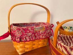 Group of 3 Longaberger Baskets