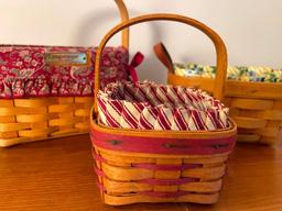 Group of 3 Longaberger Baskets