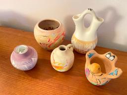 Group of Pottery Pieces