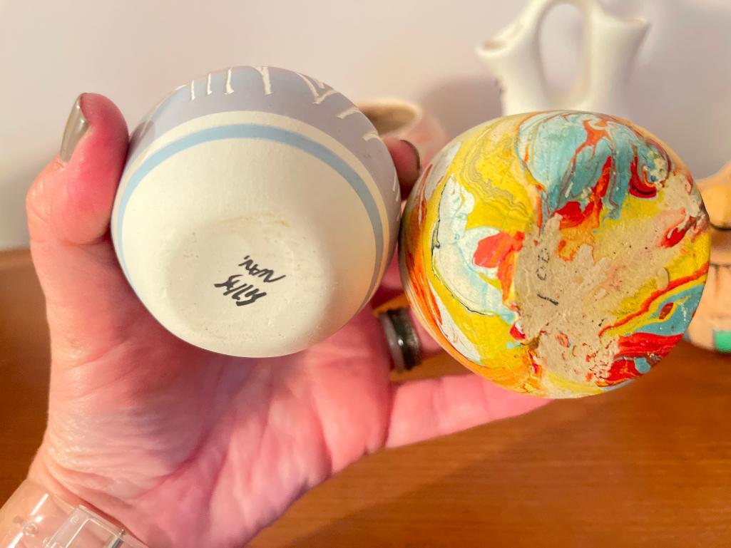 Group of Pottery Pieces