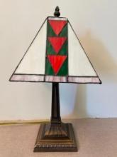 Contemporary Stained Glass Lamp