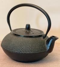 Vintage Cast Iron Tea Pot