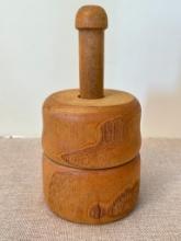 Antique Wooden Butter Mold