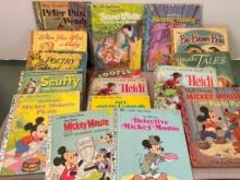 Group of Vintage Little Golden Books