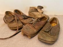 Group of Vintage Baby Shoes