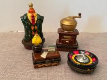 Group of Trinket Boxes