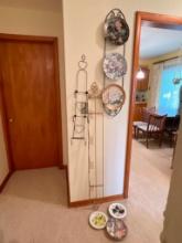 Group of Decorative Plates and Display Holders