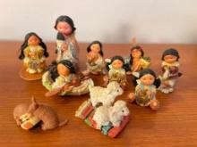 Small Composite Native American Figures
