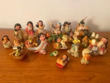Group of Composite Native American Figures