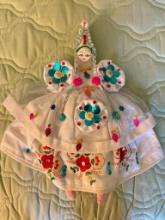 Vintage Handmade Folk Art Doll