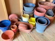 Group of Flower Pots and Baskets