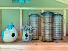 Group of Bird Feeders