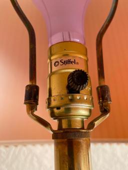 Pair of Stiffel Brass Lamps
