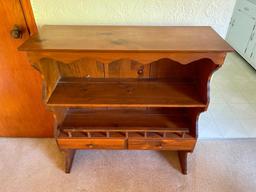 Top Section of China Hutch