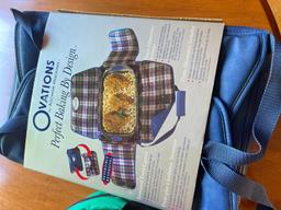Pair of Baking Dishes with Portable Covers