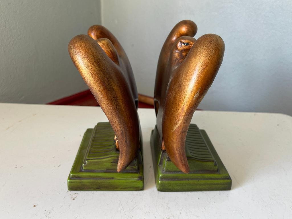 Set of Ceramic Bookends
