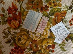 Vintage Floral Print Loveseat
