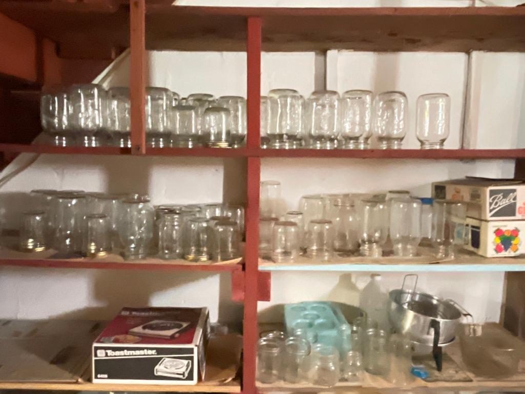 Large Lot of Mason Jars