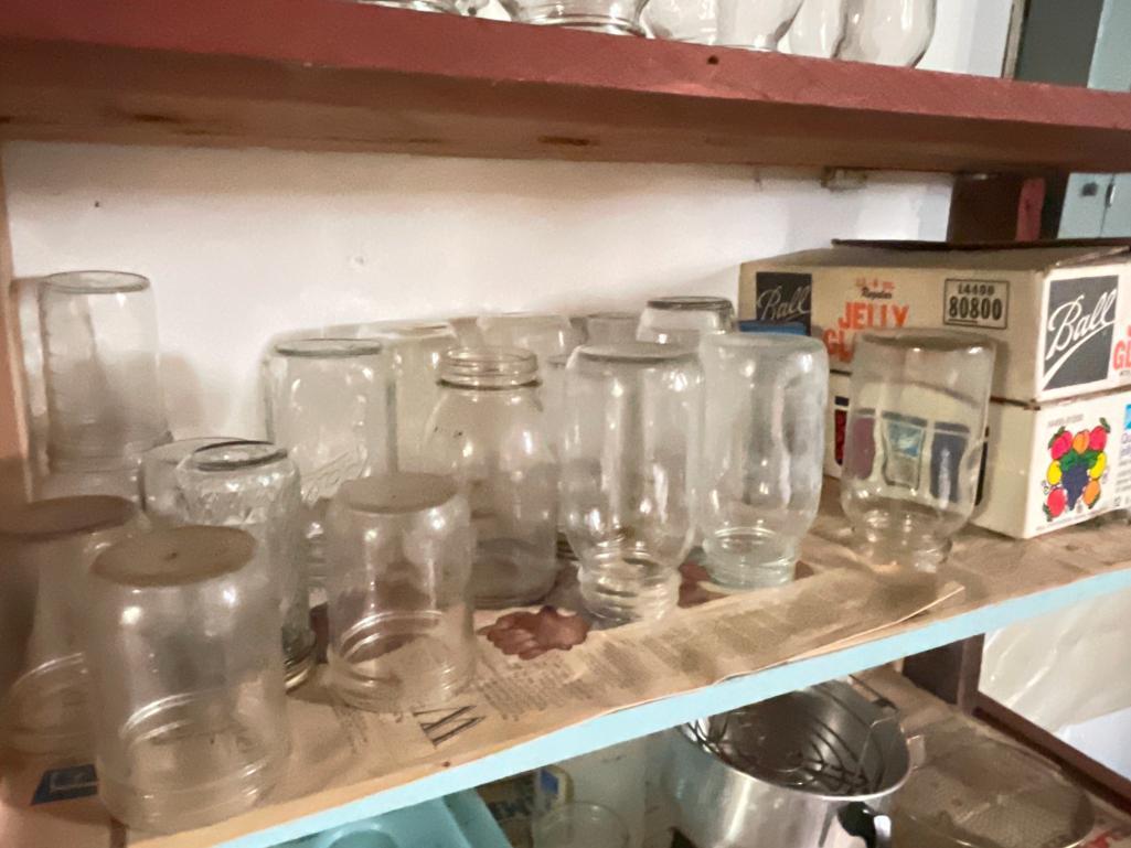 Large Lot of Mason Jars