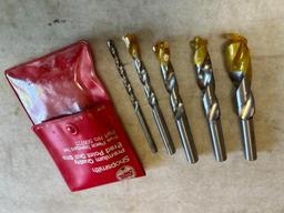 Pack of 5 Shopsmith Premium Quality Brad Point Drill Bits in Original Plastic Sleeve
