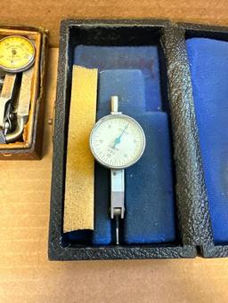 Nice Machinist Guages and Misc. Lot with Brass Hammer and Cool Magnet!