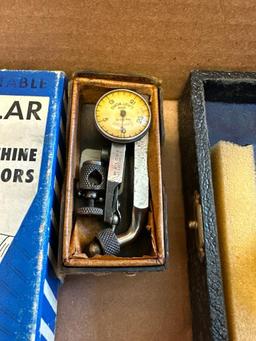 Nice Machinist Guages and Misc. Lot with Brass Hammer and Cool Magnet!