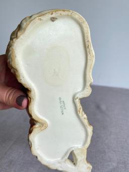 Vintage Ceramic Irish Setter Planter